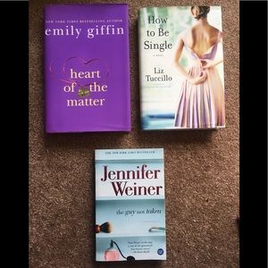 3 Books Emily Giffin/ Liz Tucillo/ Jennifer Weiner